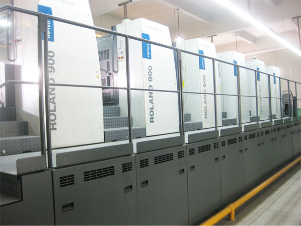 曼罗兰 ROLAND 900 HiPrint 胶印机，原网站图片